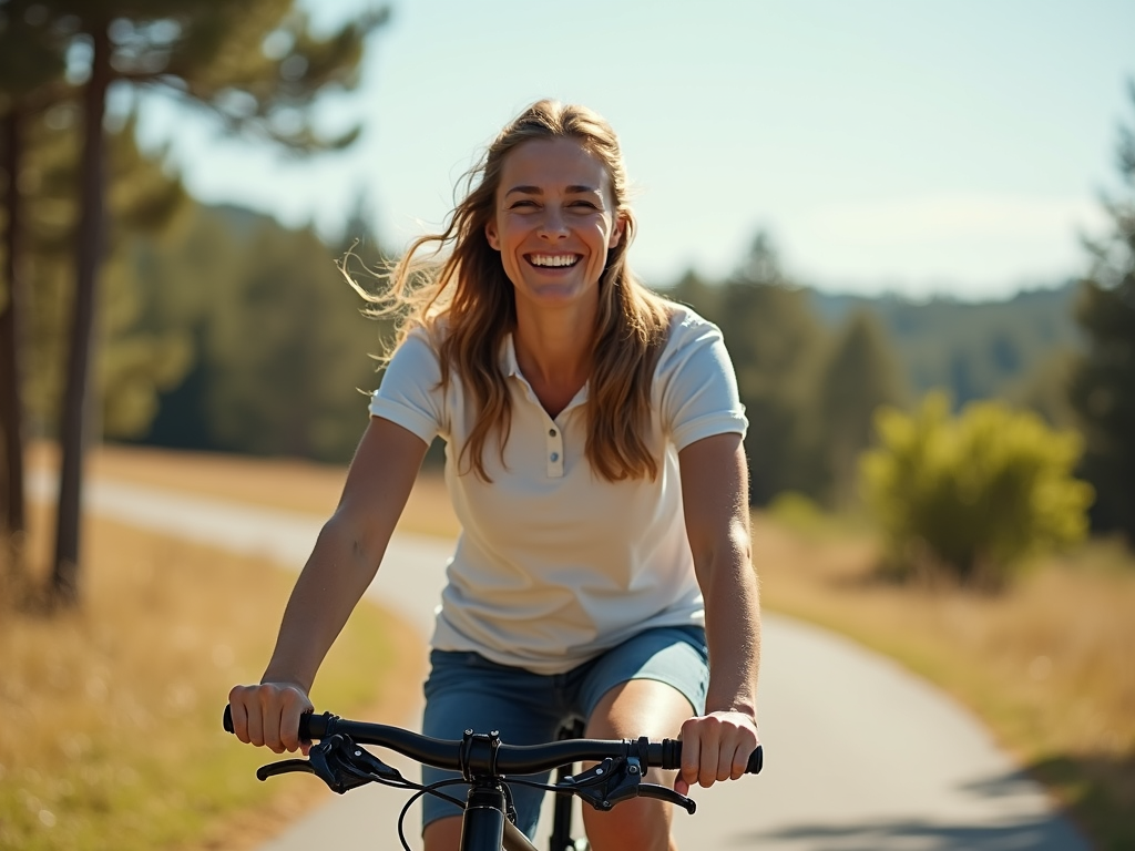 Exercițiu cu bicicleta pentru program de slăbit