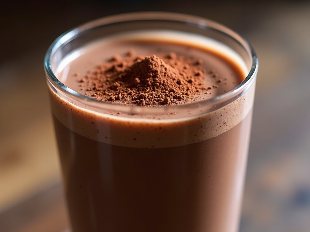 Smoothie ciocolată sănătoasă