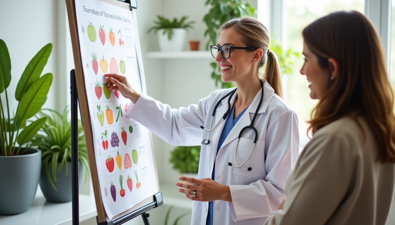 Consultatie medicala despre nutritie