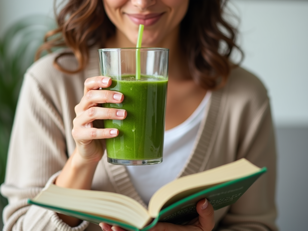 Smoothie verde și educație nutrițională pentru slăbit