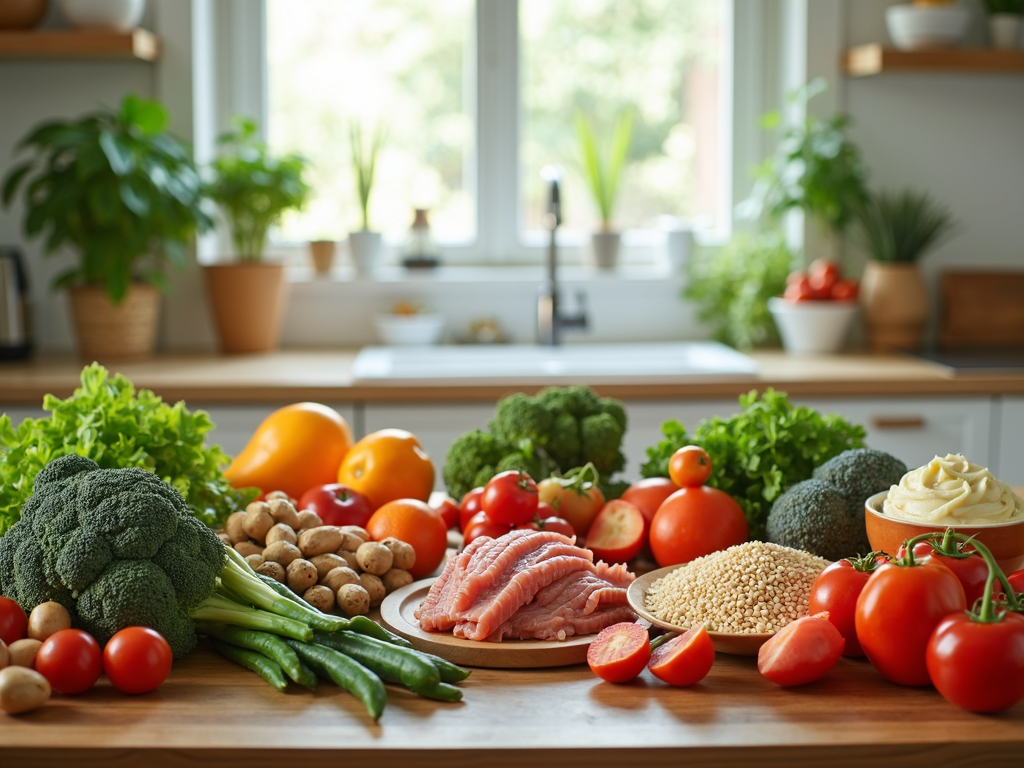 Ingrediente proaspete pentru o dietă echilibrată