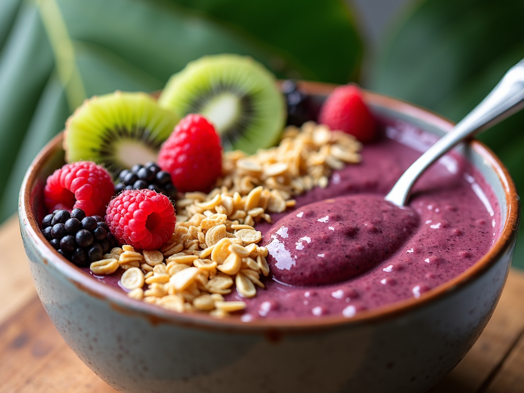Bol cu acai și granola