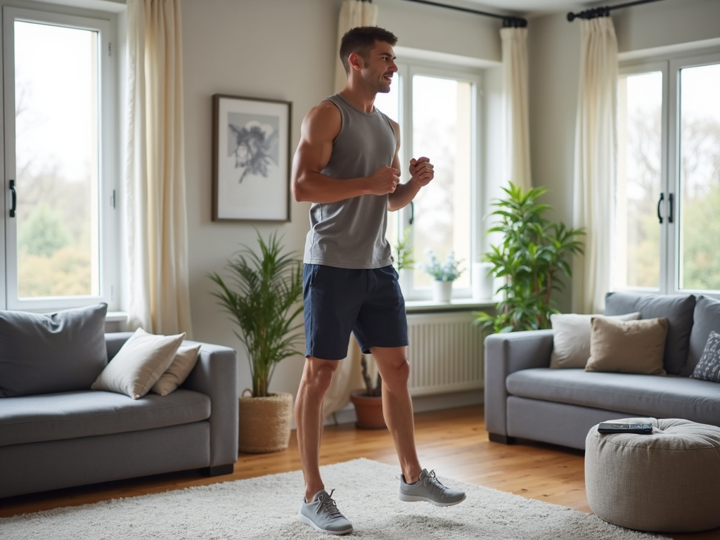 Exercițiu HIIT pentru începători acasă