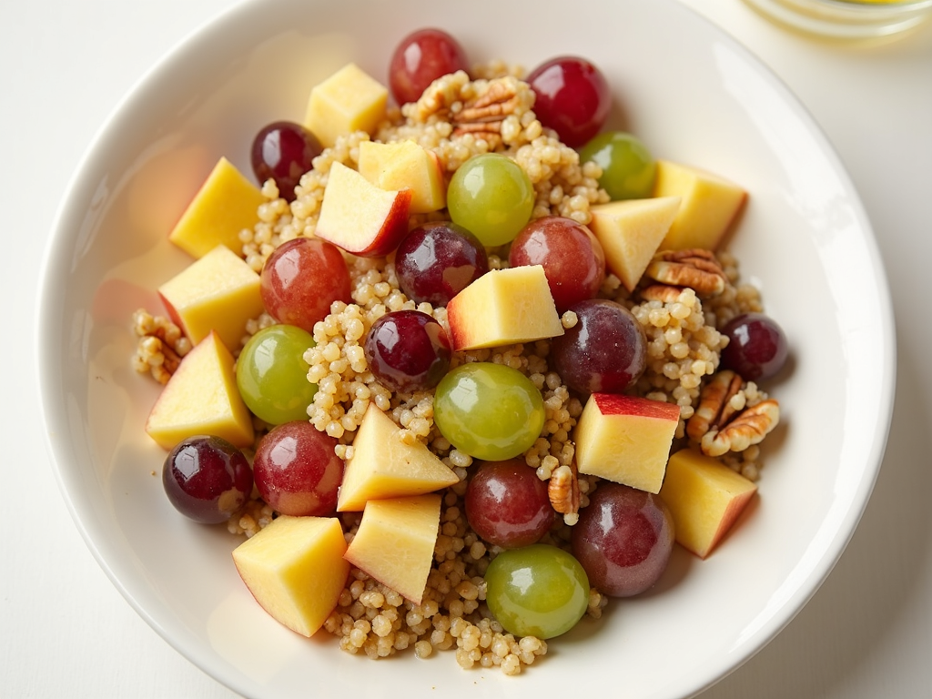 Salată de fructe cu quinoa