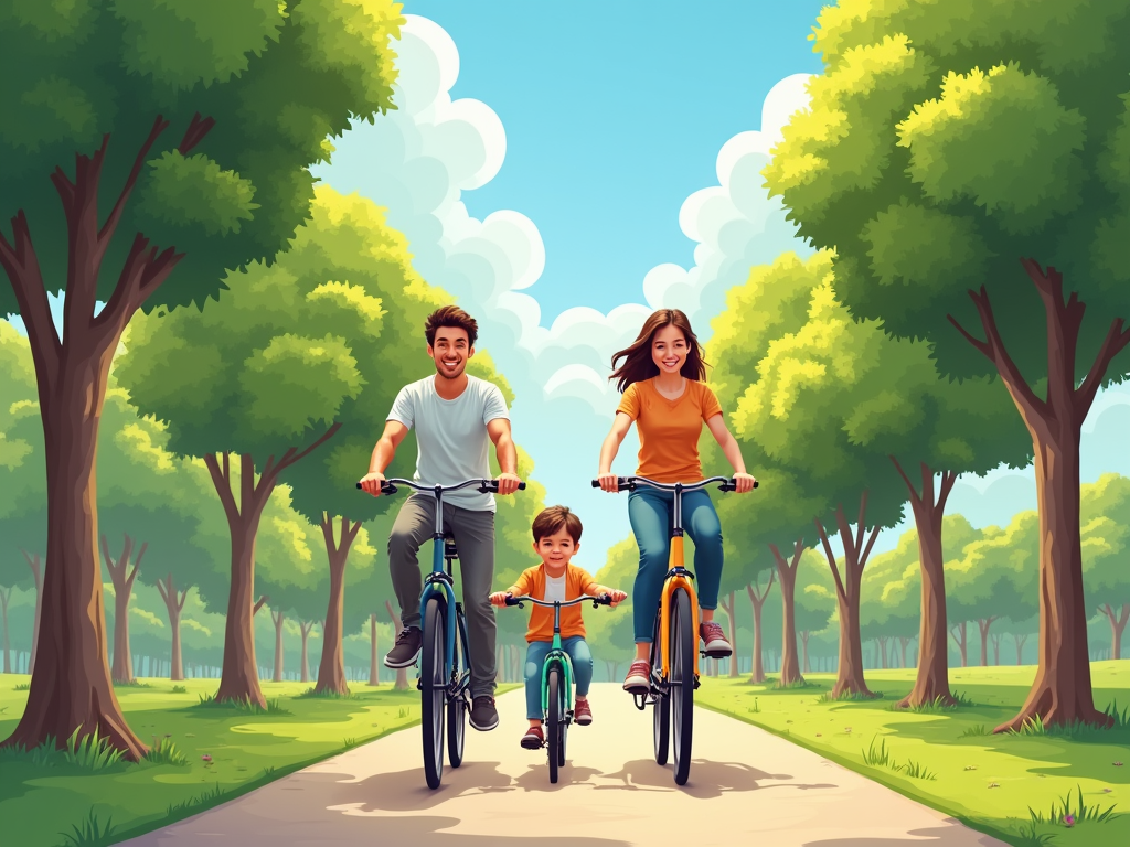 Explorarea orașului pe bicicletă, o activitate distractivă și sănătoasă.