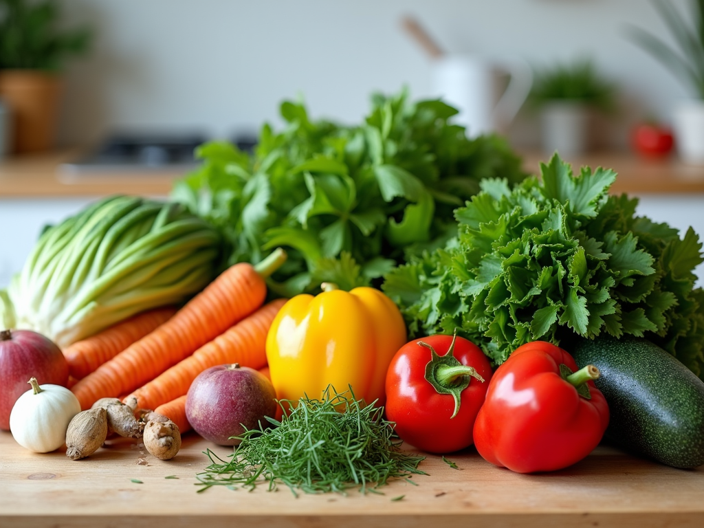 Ingrediente proaspete pentru rețete de detoxifiere