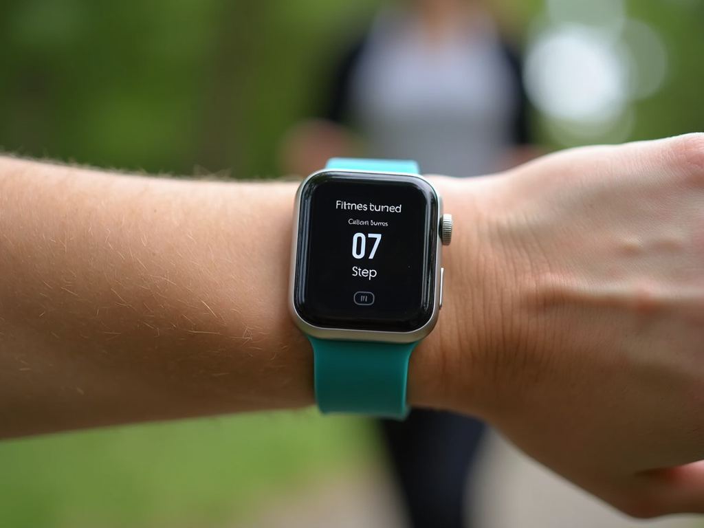 Tracker de fitness pentru monitorizarea progresului