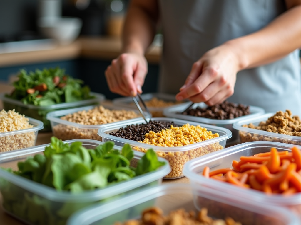 Pregătirea meselor în avans pentru o dietă sănătoasă
