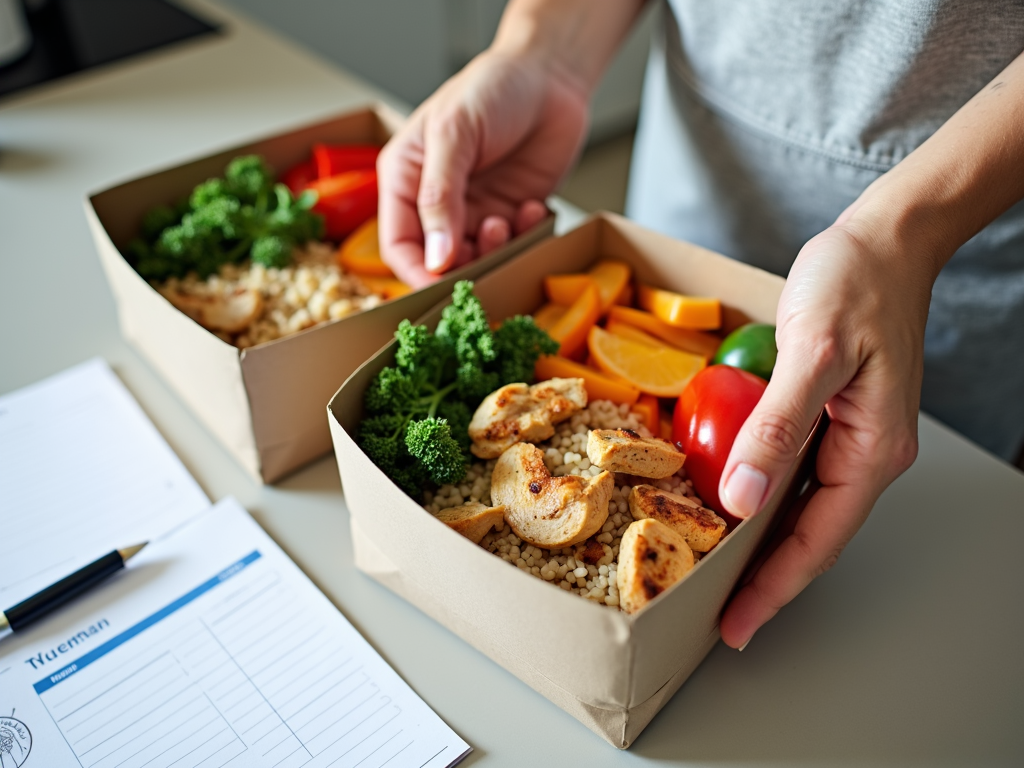 Planificarea meselor pentru o dietă eficientă