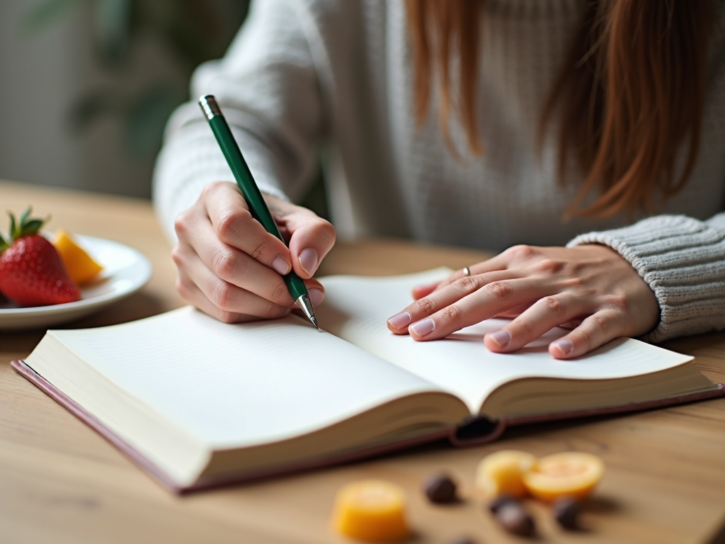 Jurnal alimentar pentru monitorizarea regimului de slăbit
