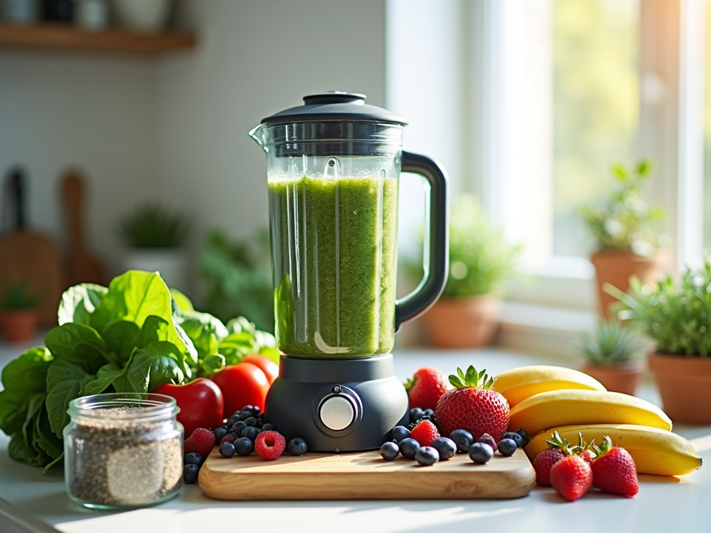 Ingrediente proaspete pentru smoothie-uri sănătoase