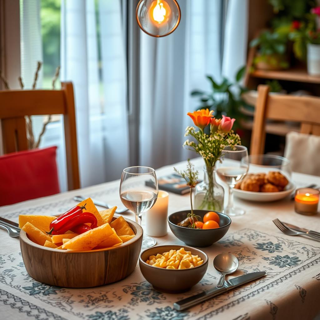 Masă sănătoasă și echilibrată cu alimente integrale.