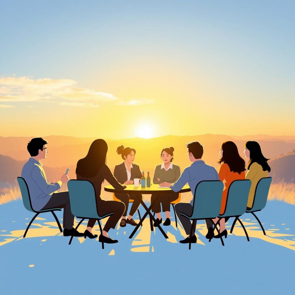 Grup de suport pentru slăbire, oferind încurajare și motivație.