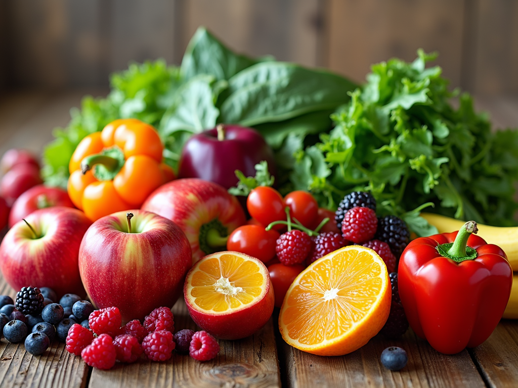 Fructe și legume proaspete pentru o dietă sănătoasă de slăbit