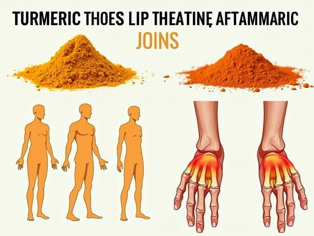 Efectele antiinflamatorii ale turmericului asupra articulațiilor