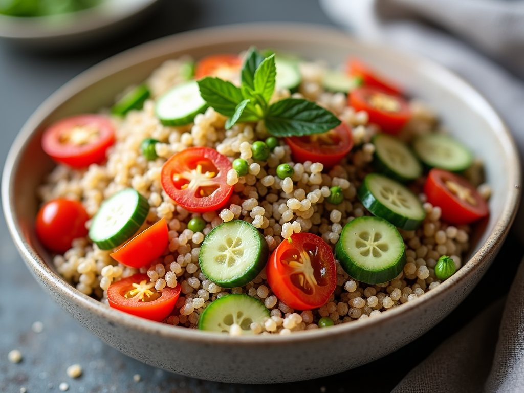 Quinoa cu legume pentru o masă sățioasă în dieta de slăbit