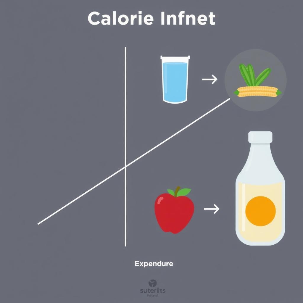 Calorie balance for weight loss